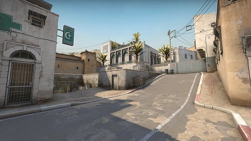 Create meme: mirage map of cs go, dust map, counter-strike: global offensive