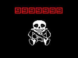 Create meme: undertale as 999999999999, sans attack GIF, undertail the final genocide