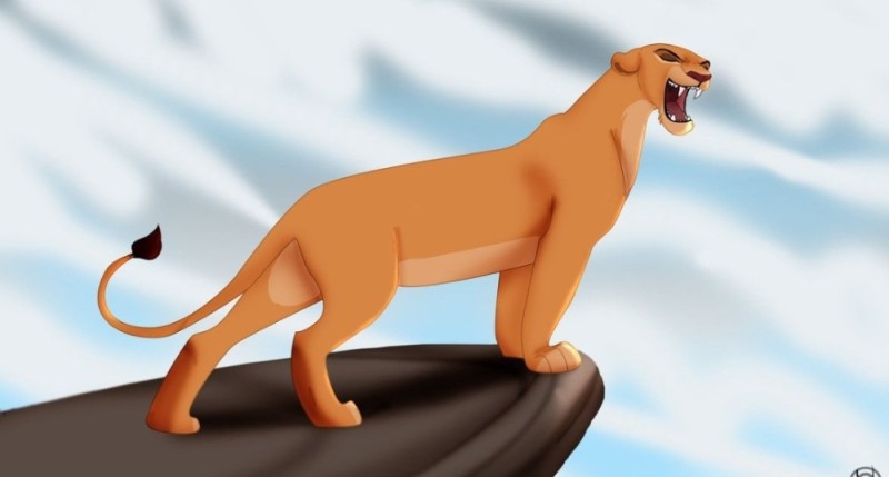 Create meme: The lion King of Kiara, Kiara from the Lion King, Kiara the lioness