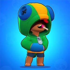 Create meme: leon brawl stars, in brawl stars, Leon in brawl stars