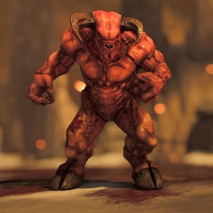 Create meme: doom 4 demons, 2016 doom baron of hell, Baron of hell doom 4