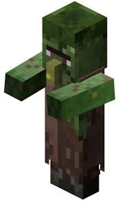 Create meme: zombies in minecraft, zombies resident