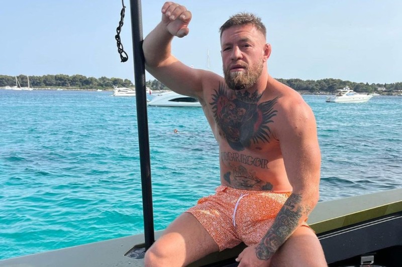 Create meme: McGregor Conor, McGregor, conor McGregor's yacht