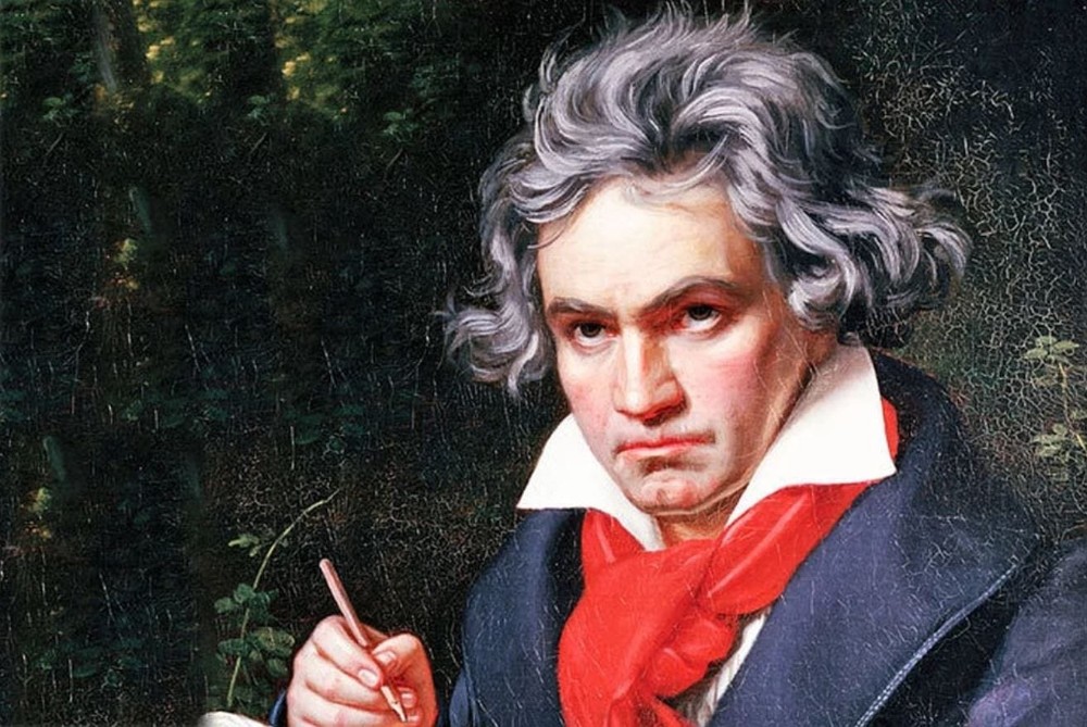 Create meme: beethoven portrait of the composer, Ludwig van Beethoven composer, Ludwig van Beethoven portrait