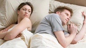 Create meme: he is thinking about other women, again women think about their meme, in bed