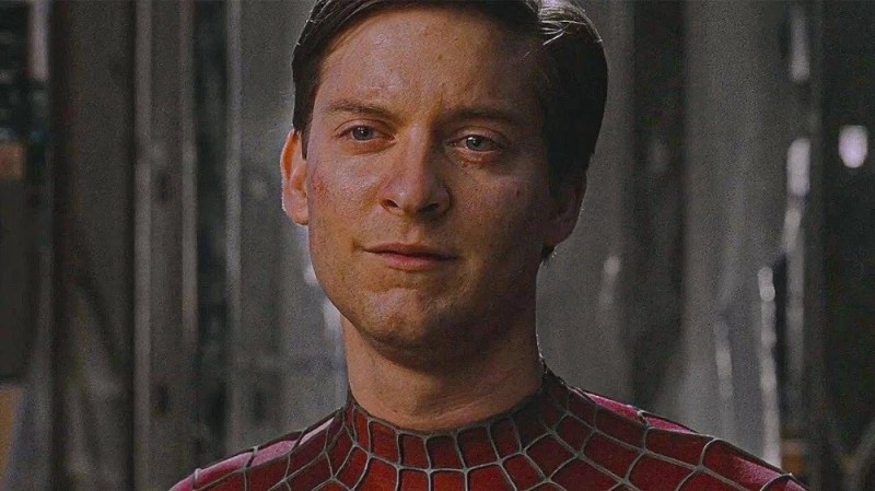 Create meme: Tobey Maguire forgives, Peter Parker Tobey Maguire, spider tobey maguire