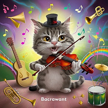 Create meme: cat with guitar, a cat with a guitar, cat guitarist