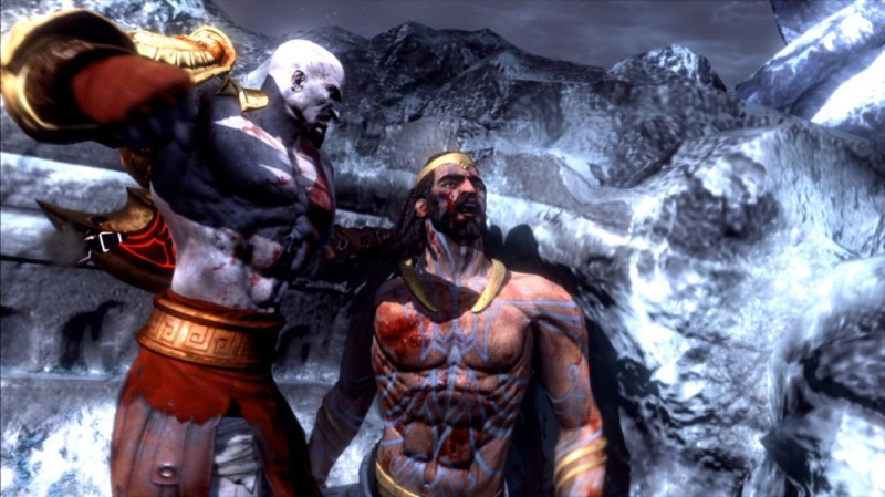 Create meme: Kratos God of war, god of war zeus, ares god of war