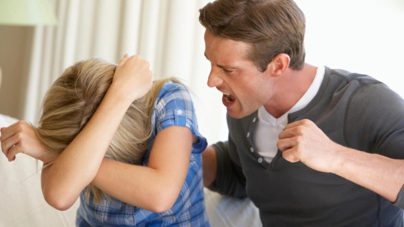 Create meme: the husband beats the wife, violence, domestic violence