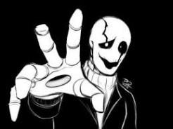 Создать мем: undertale gaster, dark darker yet darker, санс