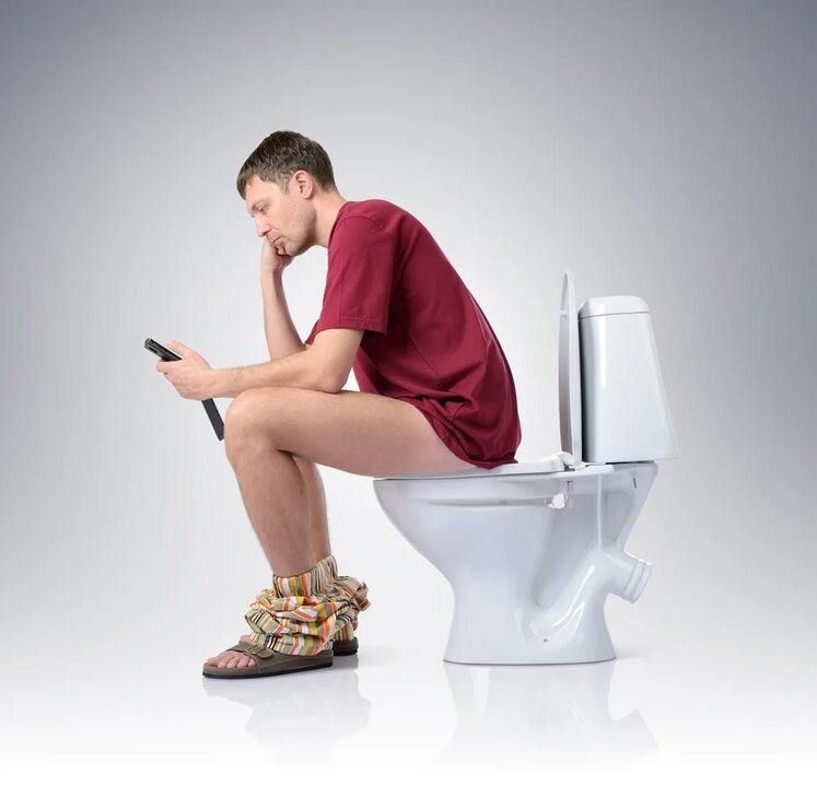 Create meme: sitting on the toilet, man sitting on toilet, the man on the toilet