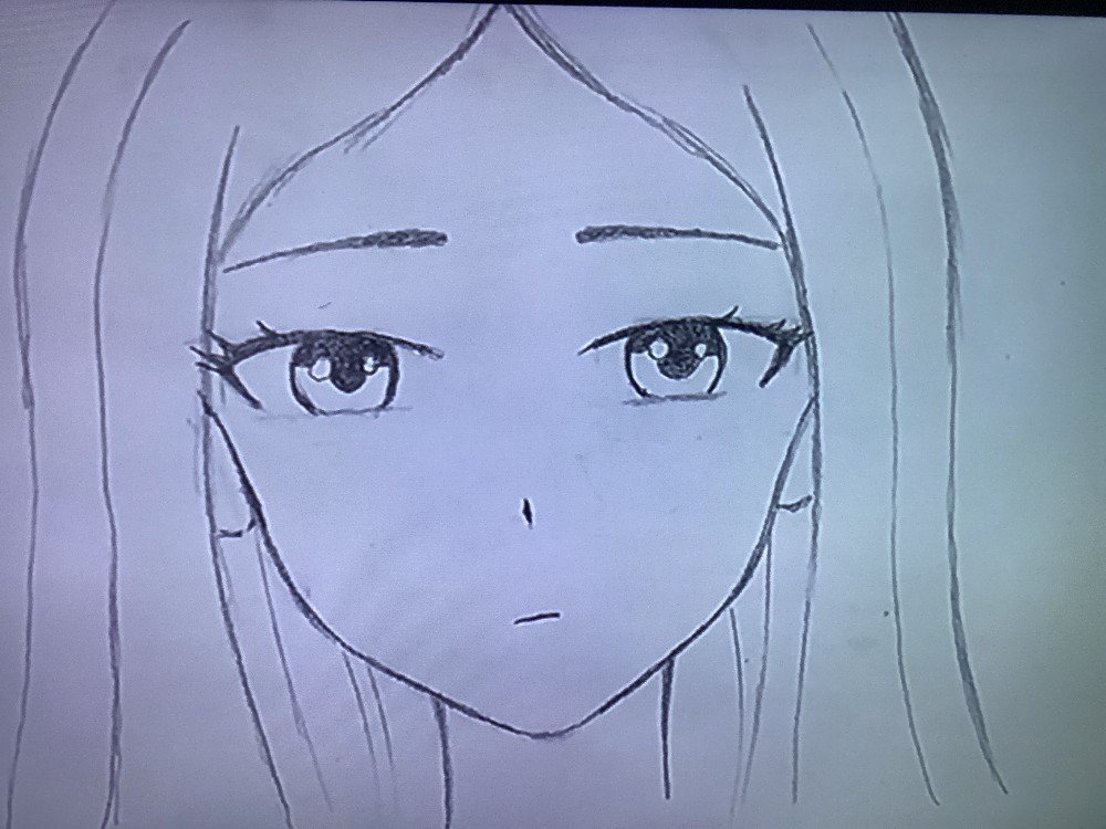 Im a Beginner Artist. I'll be posting art weekly (Need Support) here's a  drawing- : r/AnimeSketch