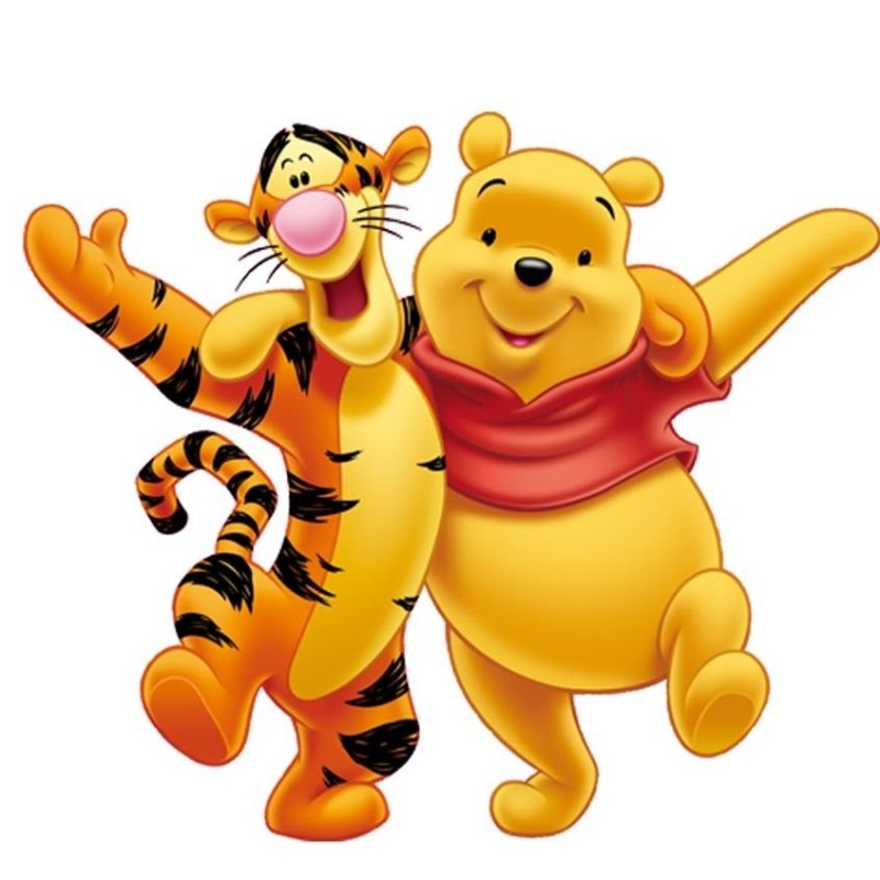 Create meme: Winnie the Pooh Disney, Tigger Winnie the Pooh, Winnie the Pooh and Tigger