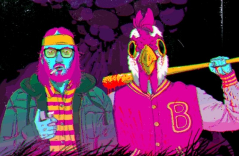 Create meme: beard hotline miami, hotline miami, Miami hotline