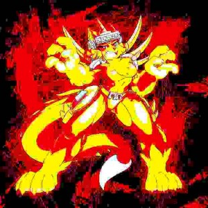 Создать мем: pyrus leonidas drago, getter robo devolution, Getter Robo
