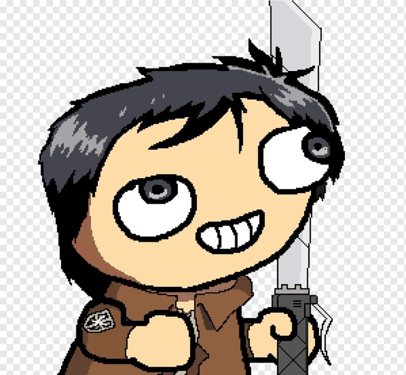 Create meme: attack of the titans , attack on Titan Chibi, fsjal 