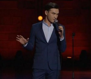 Create meme: Nurlan Saburov, stand-up, stand up comedy