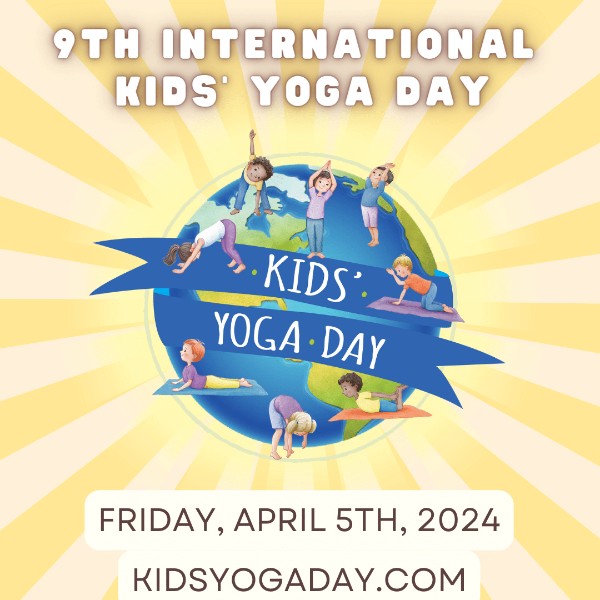 Create meme: Children's Yoga Day, April 14 is Children's Yoga Day, World Yoga Day