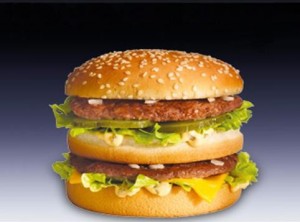 Create meme: bigmac, food, burger
