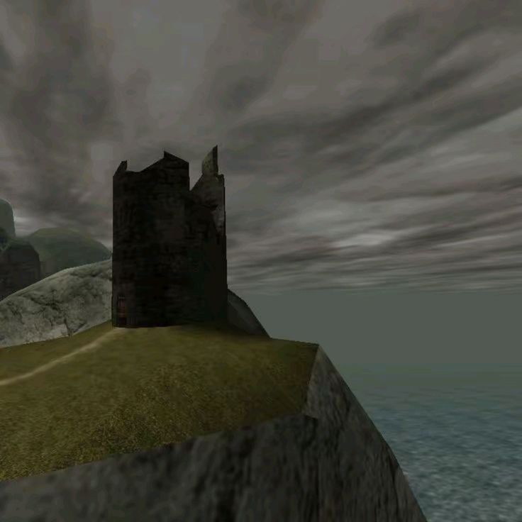 Create meme: Gothic 1 Misty Tower, Xardas Gothic Tower 1, Xardas Tower