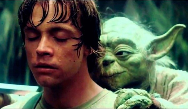 Create meme: Luke Skywalker and Yoda, Yoda and Luke, iodine 