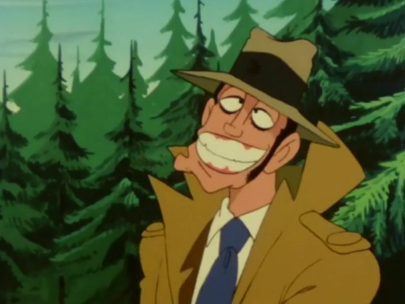 Create meme: lupin 3 inspector zenigata, Lupin III: The Mystery of the Twin Diamonds, lupin