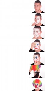 Создать мем: clown meme, мемы, clown makeup meme