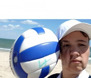 Create meme: ball, a volleyball