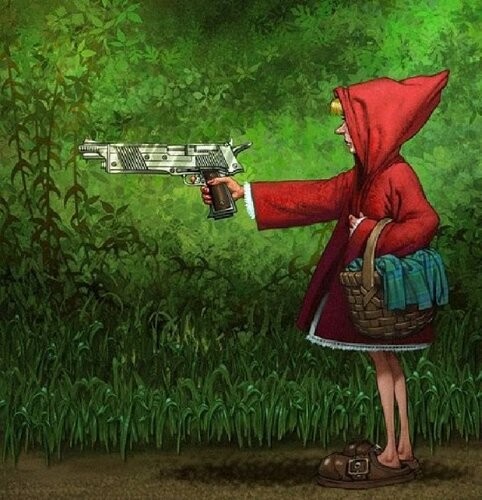 Create meme “the tale of little red riding hood, little red riding hood