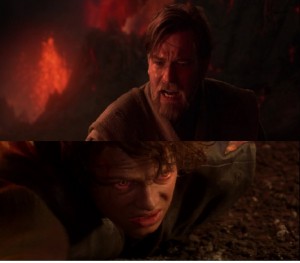 Create meme: Anakin, star wars episode iii revenge of the sith, you were my brother Anakin