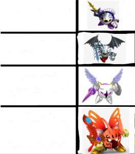 Create meme: meta knight kirby sprite, Digimon, shiny pokemon top