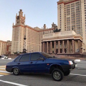 Create meme: auto, car, Lada 2109