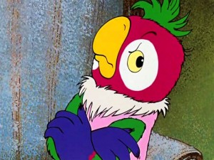 Create meme: return of the prodigal parrot cartoon, return of the prodigal parrot 1984, return of the prodigal parrot