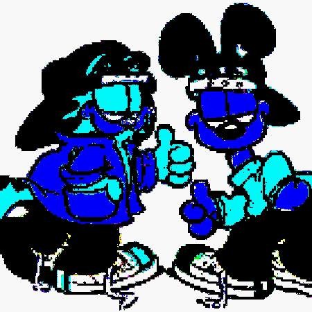 Create meme: Mickey mouse , fnf mickey, neo mickey mouse fnf