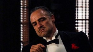 Create meme: Marlon Brando the godfather, don Vito Corleone, Vito Corleone
