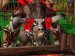 Create meme: The leader of the minotaurs warcraft 3, Chief of the Tauren warcraft 3, game Warcraft