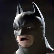 Create meme: Batman , meme Batman , stoned Batman