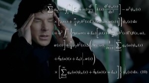 Create meme: Sherlock formula, Sherlock cumberbatch, Benedict cumberbatch Sherlock