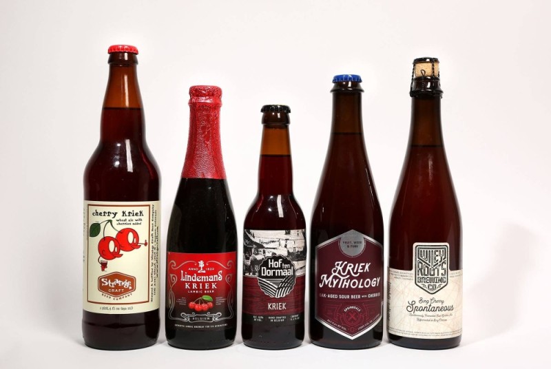 Создать мем: пиво вишневое, пиво kriek, пиво kriek вишневое