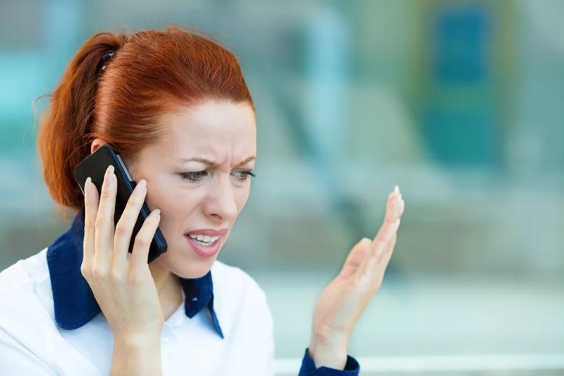 Create meme: phone calls, a woman is talking on the phone, phone Scam 