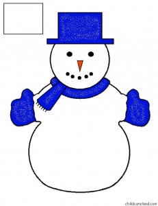 Create meme: snowman