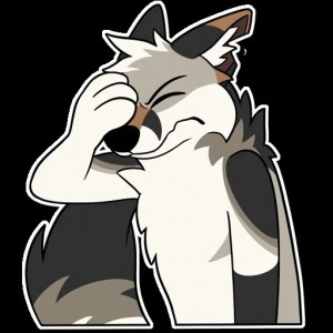 Create meme: stickers telegram., stickers, furry wolf