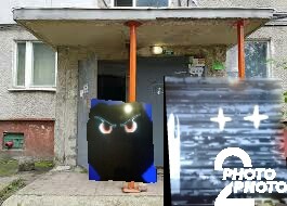 Создать мем: стрит арт, простые граффити, российский подъезд