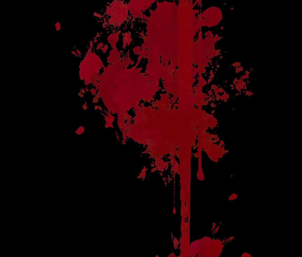 blood black background