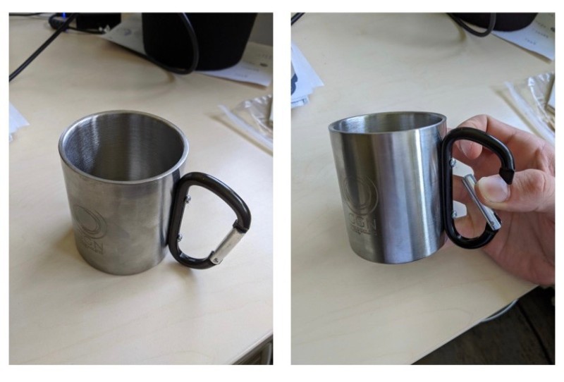 Create meme: metal mug, stainless steel mug, steel mug