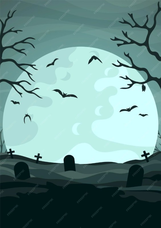 Создать мем: halloween пейзаж, halloween background, хэллоуин