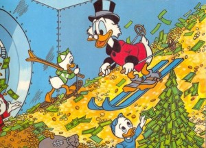 Создать мем: мультсериалы, утиные истории, scrooge mcduck