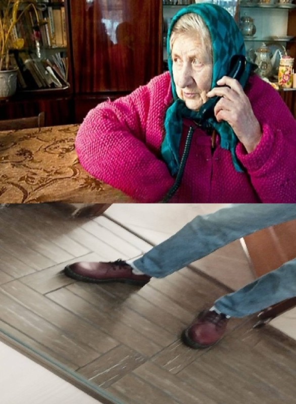 Create meme: Grandma is on the phone, victim of fraudsters, grandmothers