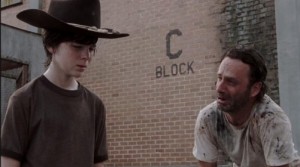 Create meme: the walking dead TV series Carl, Carl meme, you know Carl