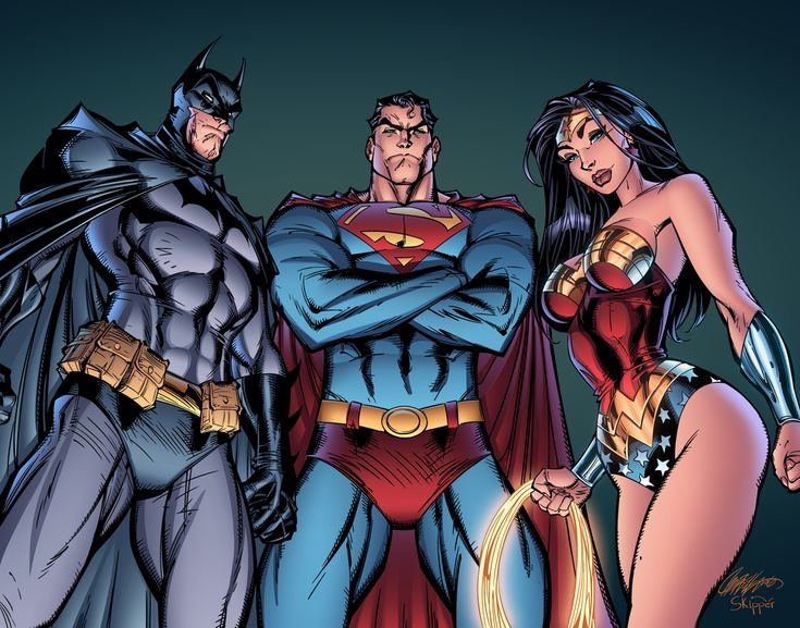 Create meme: Batman Vander Vumen Superman, Batman Superman and Wonder Woman, Marvel Comics Justice League